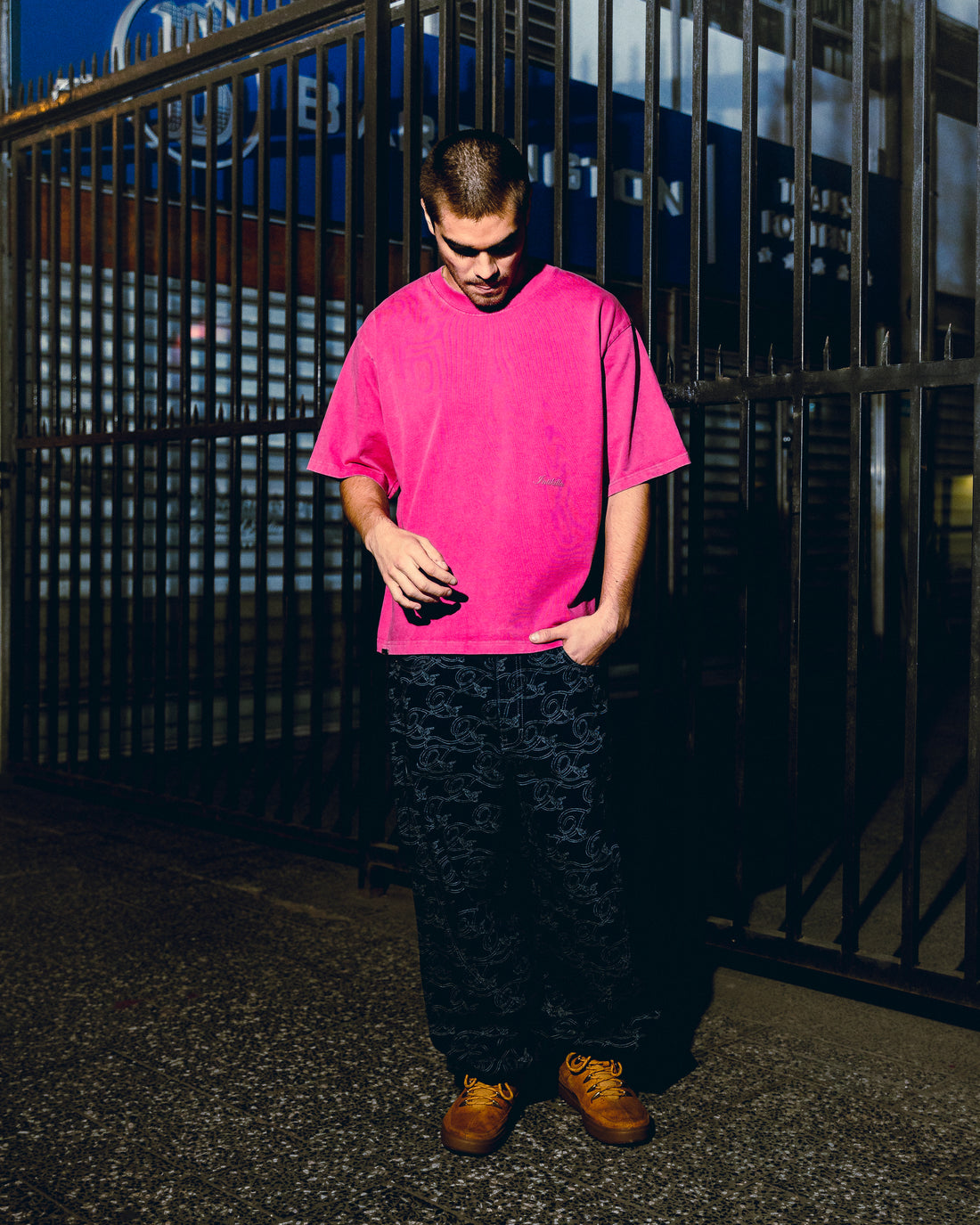 Heavyweight Pink Tee